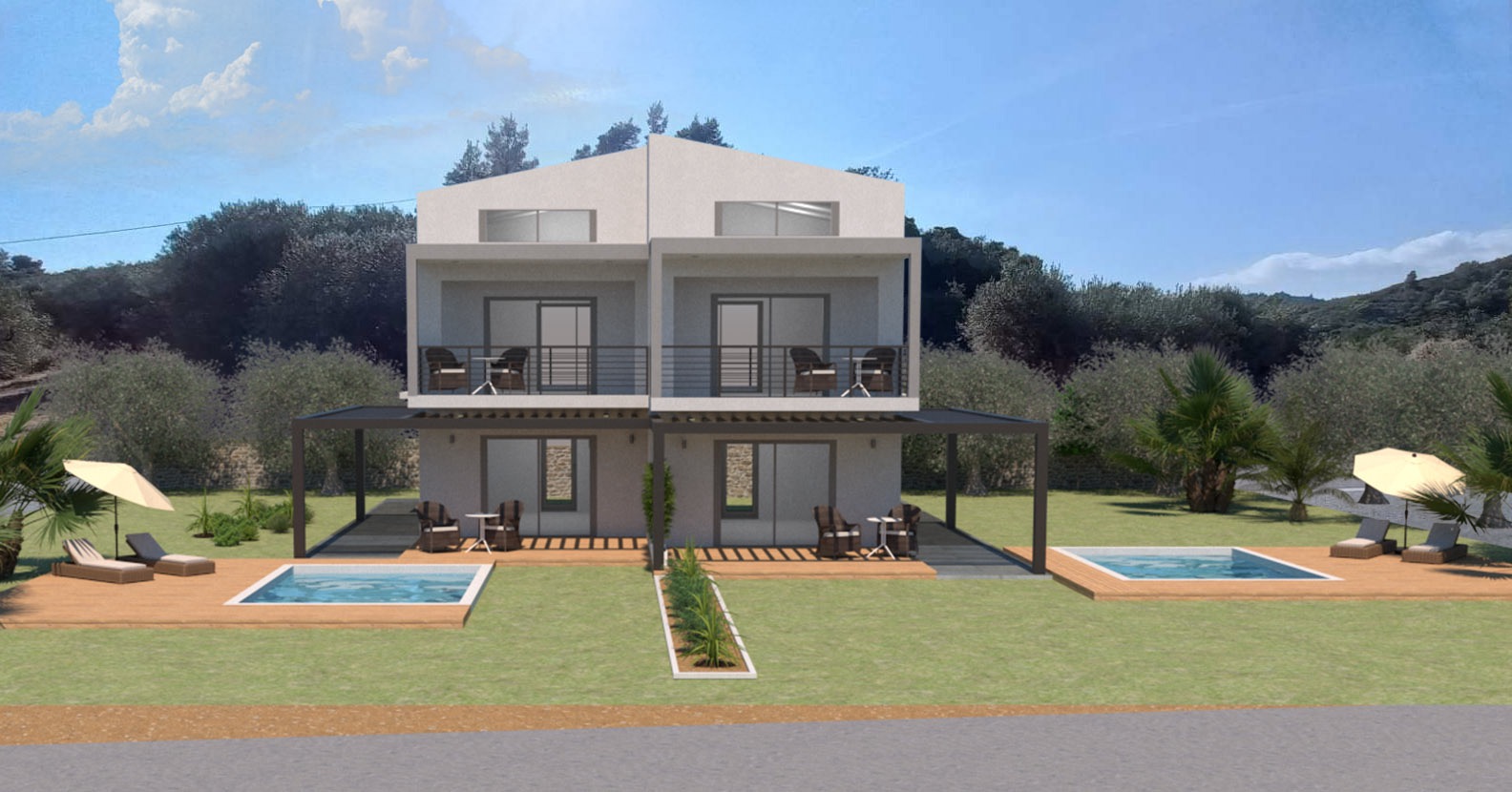 plot with building permit